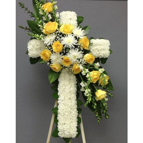 Order Tropical Cross with Roses - Same-Day Flower Delivery Nairobi