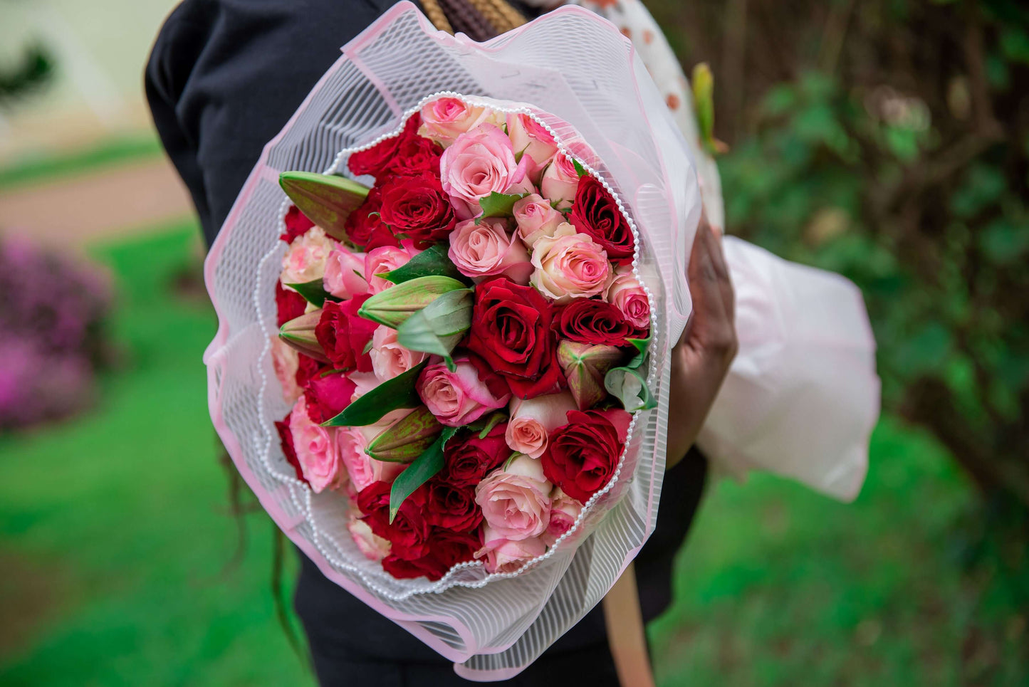 Crimson Grace Roses Nairobi | Buy Fresh Flowers for Delivery Today