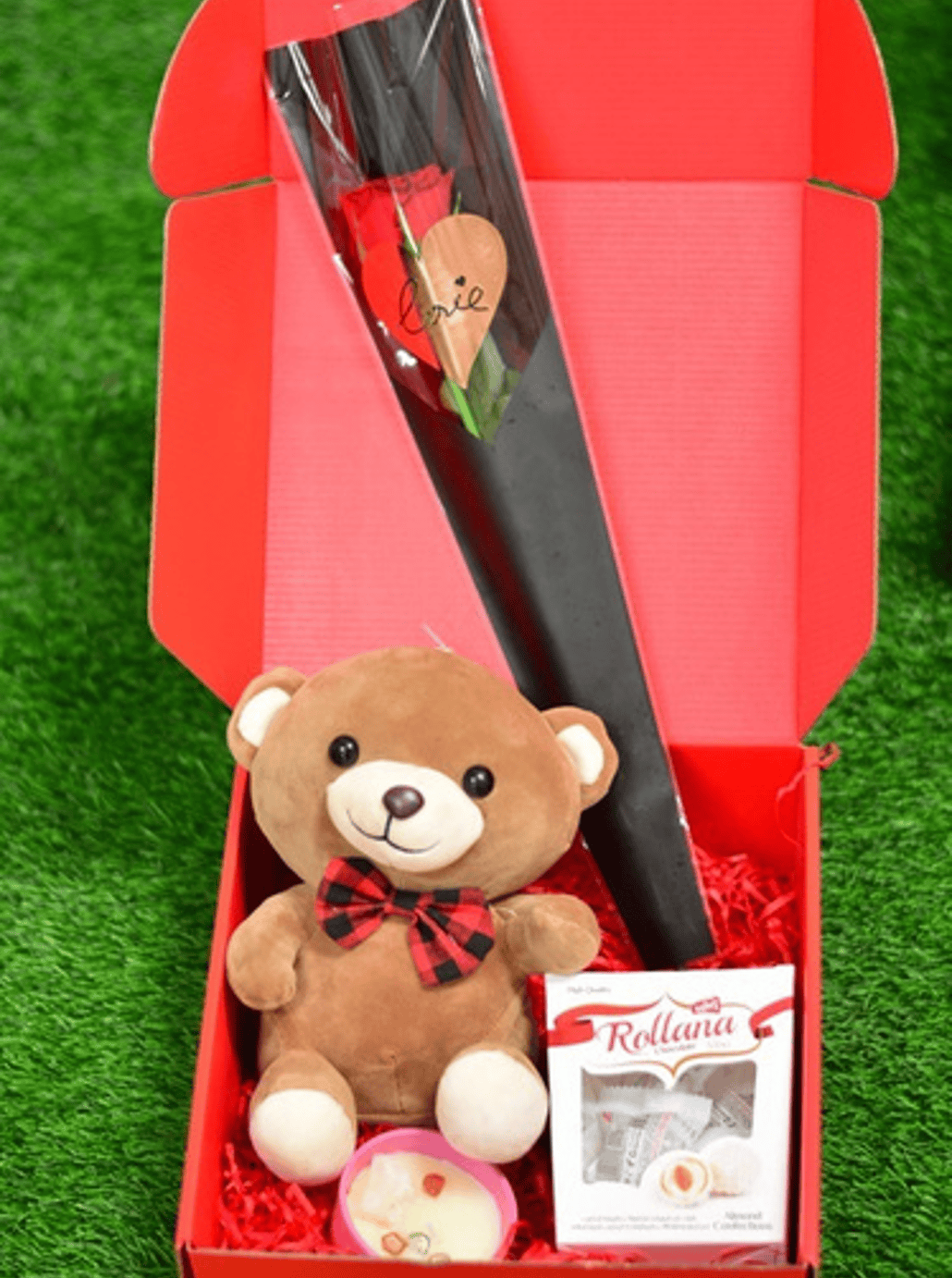 Red Rose Affair Gift Box | Roses & Teddy Valentine Gift Kenya Floral boutique Red Rose Affair Gift Box | Roses & Teddy Valentine Gift Kenya Floral boutique