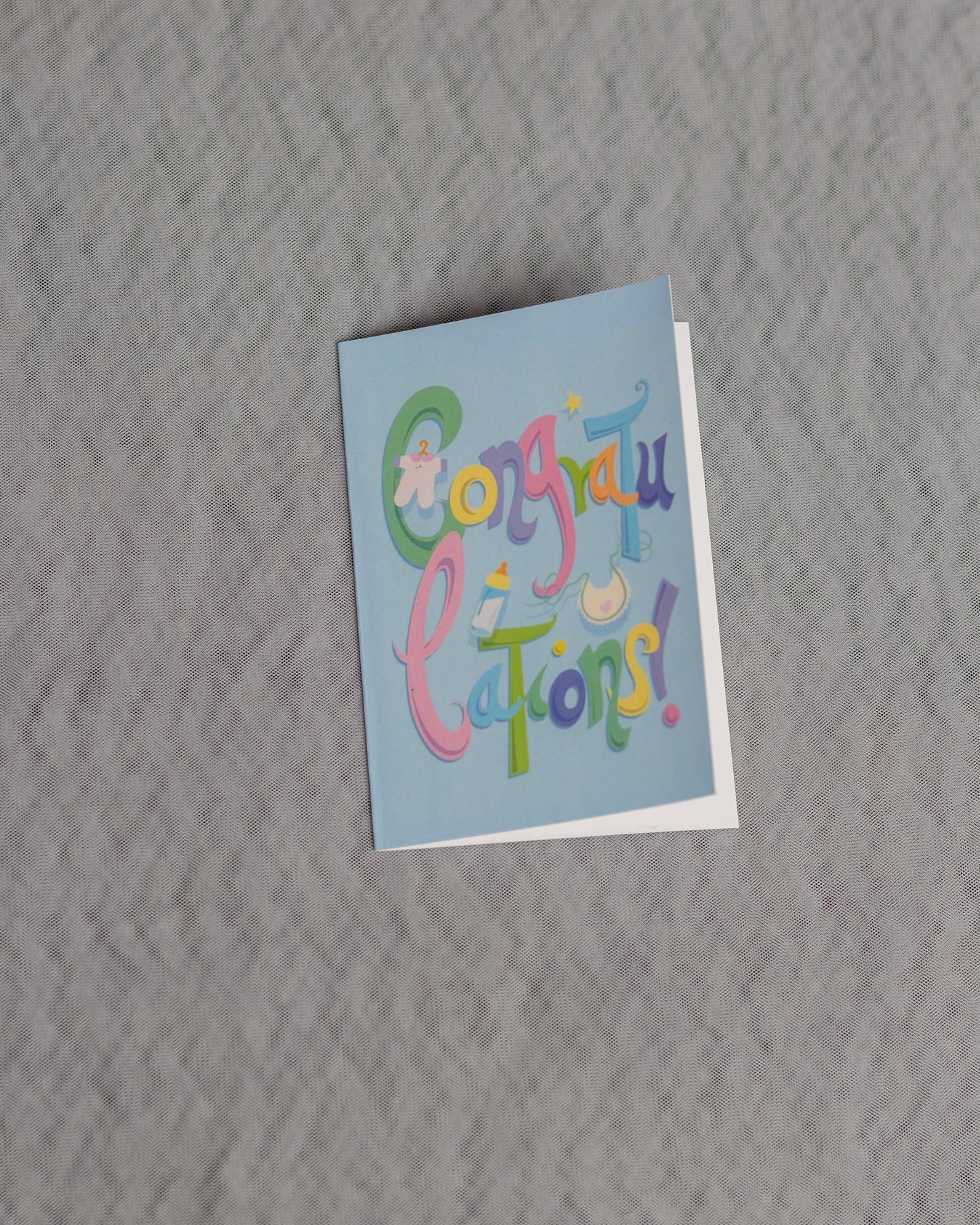 Congratulations card.