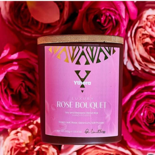 Rose Bouquet Candle