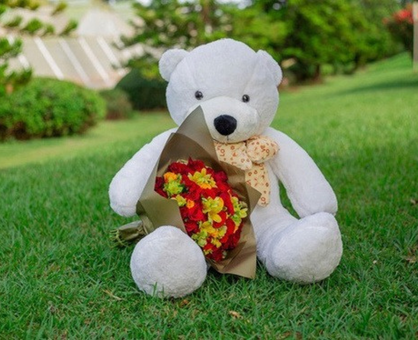 Wild About You Teddy & Flowers Nairobi | Buy Fresh Flowers Delivered Today
