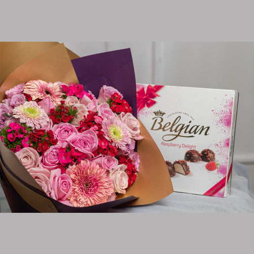 Roses and Belgian Chocolate