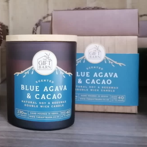 Blue Agava & Cacao Candle